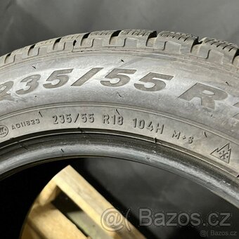 Zimní pneu 235/55 R18 104H Pirelli 4,5mm - 3