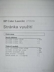 Barevná laser tiskárna, profesionální HP CP2025N - 3