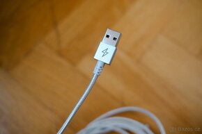 Kabel Alza AluCore Lightning 2m stříbrný - 3