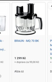 Braun multiquick 7 + další příslušenství - 3