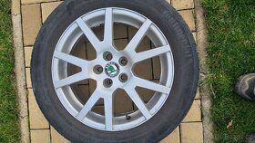 Alu kola spider R16 5x100 octavia RS - 3