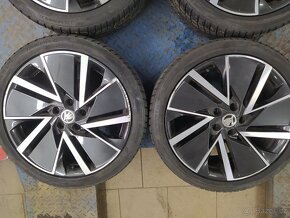 Prodam origo alu kola skoda superb III vega aeiro 5x112 r19 - 3