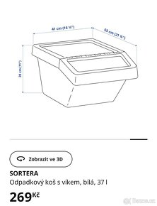 Ikea Sortera  box bez víka - 3