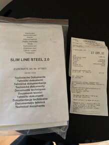 Krbová kamna SLIM LINE STEEL 2 - NOVÁ, NEPOUŽITÁ - 3