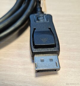 NOVÝ DisplayPort kabel M/M 1,8m černý - 3