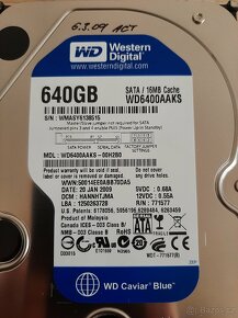 WD Caviar Blue KS - 640GB - 3