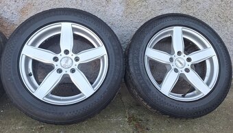 Alu kola R17 5x120 Dezent + letní pneu 235/55/17 Sportiva - 3