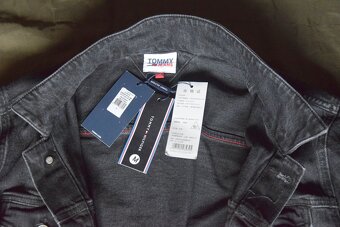 HILFIGER TOMMY Jeans - džíska, bunda ,velikost "M", NOVÁ - 3