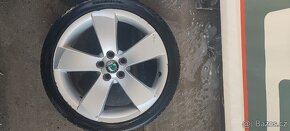 Prodam Alu kola Fabia II a Roomster 17" ET41. - 3