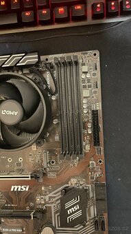 MSI B450-A PRO MAX + Ryzen 5 1600 (6C/12T) - 3