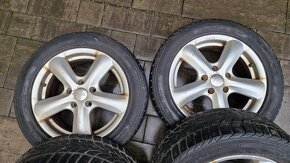 Alu kola DBV 5x112 R16 Zimní sada Škoda Seat VW Audi - 3