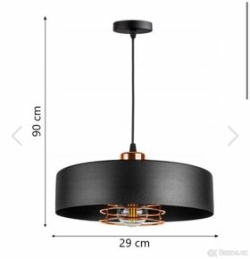 Lustr na lanku VEST 1xE27/60W/230V - 3