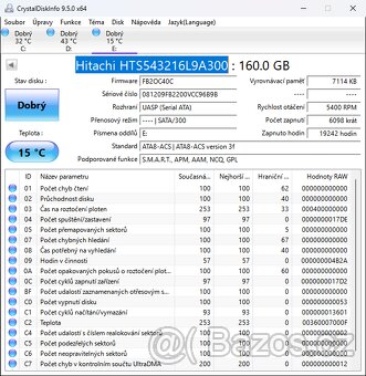 2,5HDD menší kapacita 9ks - 3