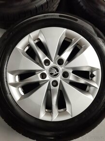 Alu kola Škoda Twister 16" s pneu 205/60 R16 92V cca. 90% - 3