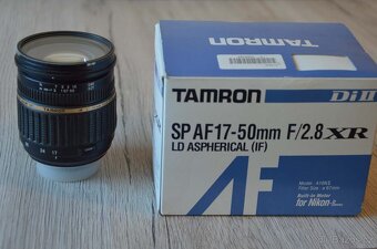 Prodám Objektiv na Nikon-Tamron Di2 SP AF 17-50/2.8... - 3