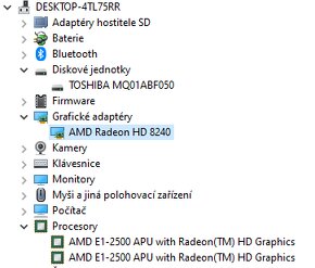 ▼Acer Aspire ES1-520 - 15,6" / AMD E1-2500 / GPU 0,512GB / 4 - 3