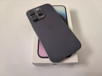 apple iphone 14 PRO 128gb Purple / Batéria 100% - 3