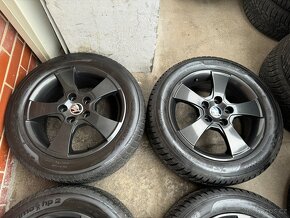 Alu 16" 5x112, škoda APOLON ,O2, Sup2 , Zimní 85% - 3