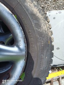 Zimní pneu 175/70 R13 + Al kola Daewoo Kalos. - 3