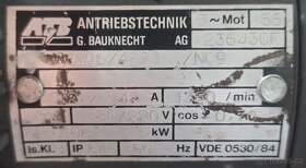 Elektromotor 0,06 kW - 3