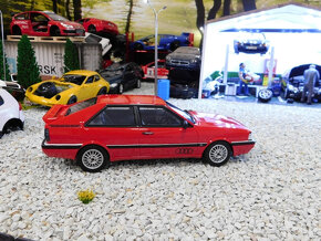 model auta Audi  80 GT Coupe červená  Otto mobile 1:18 - 3