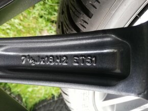 alu 18" Škoda Octavia III Turini , 225/40/18 zimní Dunlop - 3