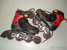 Kolečkové inline brusle HySkate, Xtrail, Nike tenisky - 3