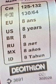 Bunda Decathlon vel. 130 - 3