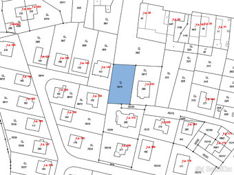 Prodej stavebního pozemku 708 m2 v obci Církvice, okres Kutn - 3