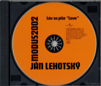 Ján Lehotský: Láv sa píše „Love“ 2002 CD - 3