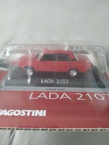 LADA 2107 1:43 DEAGOSTINY - LEGENDÁRNÍ AUTOMOBILY - 3