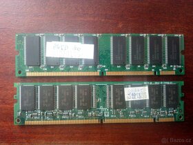 RAM DDR DIMM starší 32 - 256MB - 3