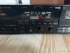 Pioneer CT-W710R stereo double cassette deck - 3