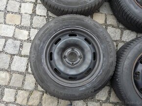 ZIMNÍ PNEU + DISKY 185/65R15 PEUGEOT15" CITROEN - 3