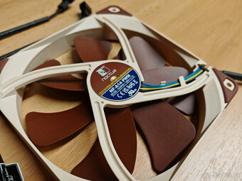 2 ks ventilátorů Noctua NF-A14 PWM 140mm - 3