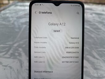 Mobilní telefon Samsung Galaxy A12 / 3GB RAM /32 GB - 3