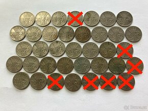 Československo 1918 - 1993 obehové mince v obyčajnom stave - 3