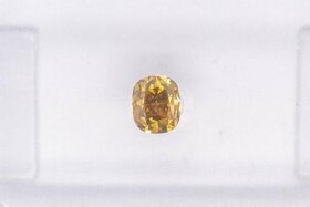 Diamant - Natural Fancy Deep Brown Yellow - 0,31ct - SI1 - 3