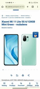 Prodám vyměním Xiaomi MI 11 Lite 5g 8gb rám - 3