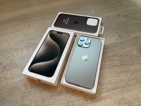 iPhone 15 Pro Max (256 GB / Přírodní titan) + Orig. pouzdro - 3