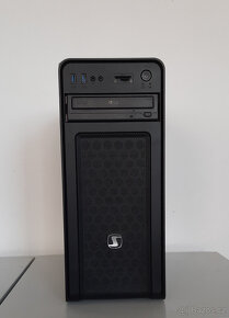 Herní PC - 6ti jádrový CPU, 16GB RAM, RX 580 8GB, SSD, HDD - 3