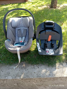 Kočár Baby Active Mia + Cybex Aton 5 a zákadna - 3