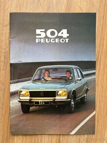 Prospekty Peugeot 1979, 2x r. 1993, 9 kusů, top stav - 3