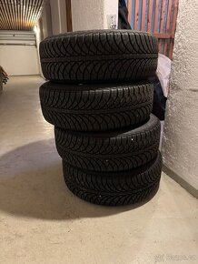 Disky 6J 5x100 ET43 + zimní pneu 185/60 R14 Škoda Fabia, VW - 3