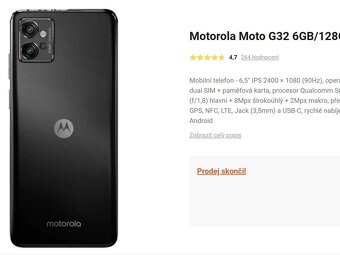 Prodej Motorola Moto G32 - 3