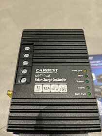 Solární regulátor Carbest MPPT, 12V, 12A, max. 165W (nový) - 3