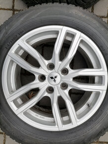 Mitsubishi eclipse cross orig alu kola 215/65R17 zimní pneu - 3