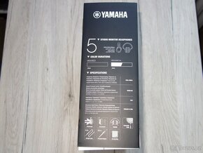 Nepoužívaná sluchátka Yamaha HPH-MT5 - 3