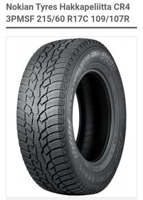 Sada nových zimních zátěžových pneumatik Nokian 215/60 R17C - 3