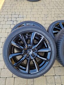 Alu kola 5x114,3 18" Mazda 3, s čidly, pneu letní - 3